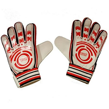 Workoutz Youth Soccer Red/White Goalie Gloves