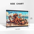 thumbnail image 4 of 8x12 inch Bathroom Decorative Painting&nbsp;Canvas Squid & Flower,Children'S Room,Nursery,Lounge,Bathroom Wall Decor Posters & Prints,Modern Art Canvas Paintings Squid & Flower,For Bar,Yard,Door, 4 of 6