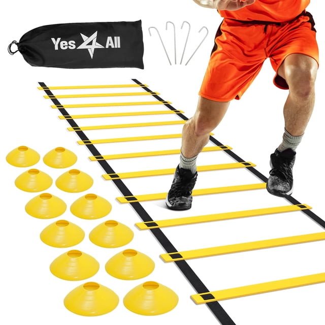 Escalera de agilidad ajustable para entrenamiento de velocidad Yes4All