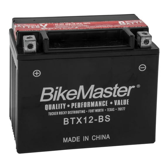 BikeMaster Maintenance Free Battery BTX12-BS for Triumph TT600 2000-2003