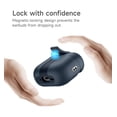 thumbnail image 4 of Suritch for Airpods 4 Case, Magnetic Cases with Cleaner Kit and Hanging Lanyard, Stylish Shockproof Rugged Protective Cover, Blue, 4 of 8