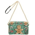 thumbnail image 2 of FORMRS Women Crossbody Purse with Chain Strap Vegan Leather Shoulder Handbag, Christmas Gingerbread, 2 of 7