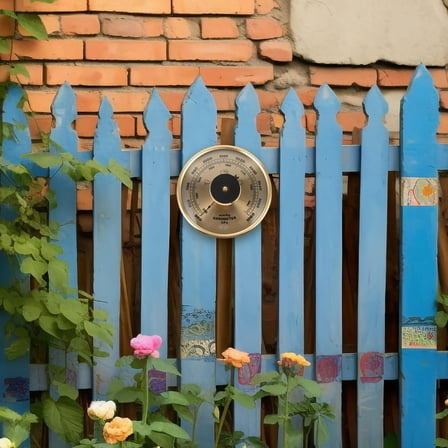 OUNONA  Multifunctional Insert Barometer Home Thermometer Indoor Portable