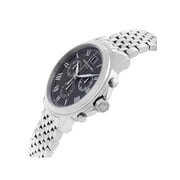 Raymond Weil Tradition 39mm Steel Black Dial Quartz Mens Watch 4476-ST-00200