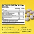 thumbnail image 3 of Airborne 1000mg Vitamin C + Zinc Immune Support Supplement Chewable Tablets, Very Berry & Citrus Flavor with Powerful Antioxidants Vitamins A C & E, 116 Chewable Tablets (Very Berry + Citrus), 3 of 8