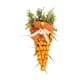 thumbnail image 3 of Guirnalda de primavera con tulipanes, zanahorias y flores para Pascua, con lazo, adorno colgante Grande, 3 of 9