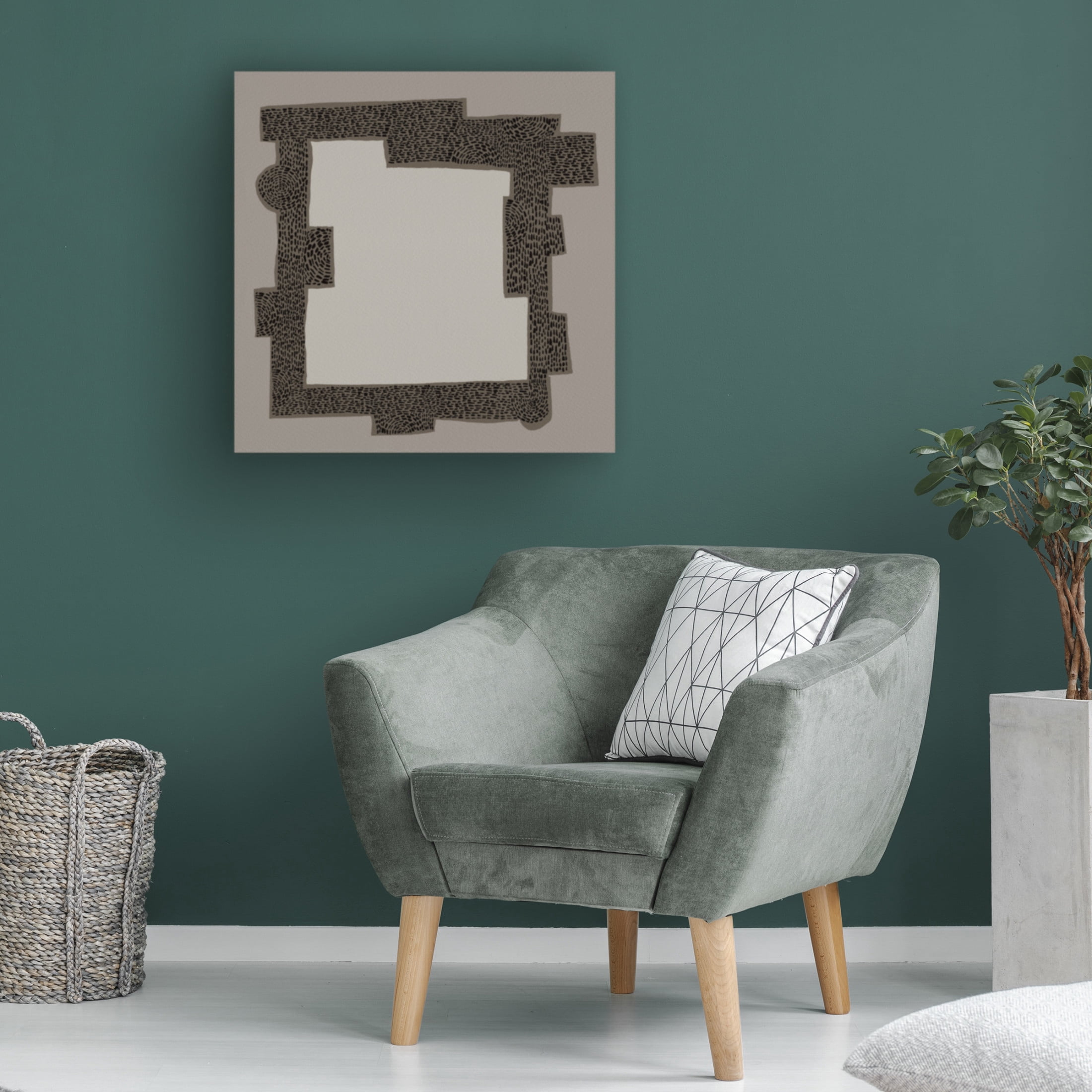 Trademark Fine Art Regina Moore  Neutral Stack III Canvas Wall Art