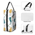 thumbnail image 5 of Uemuo Cute Whale Pattern Portable Toiletry Bags with Handle, Waterproof travel Make up Bags for Women, Large Capacity Travel Cosmetic Bags, 5 of 9