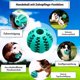 thumbnail image 1 of Dog Balls Dental Care Functional Sturdy Chew Balls 2 Pack with Mint Natural Rubber Chews, 1 of 4