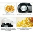 thumbnail image 3 of Electric Popcorn Maker, Detachable Small Easy Cleaning Hot Air Popper  for Home, 3 of 7