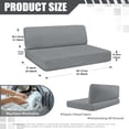 thumbnail image 7 of Yuyamidu Gray RV Dinette Cushion Covers RV Stretch Sofa Seat Slipcovers Washable Camper Couch Cushion Covers 2 PCS Loveseat Slipcovers RV Interior Decor, 7 of 7