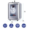 thumbnail image 2 of Ready Hot Instant Hot Water Dispenser, 1300W Stainless Steel Tank Only 40-RH-200-SS, 2 of 6