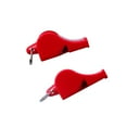 thumbnail image 1 of Emergency Survival Plastic Whistle Marine Safety Camping Boating red, 1 of 7