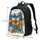 thumbnail image 5 of Balery Spring Butterfly Flowers Mochila con carga USB para hombre y mujer - Mochila impermeable y antirrobo para laptop con puerto USB para viajes, trabajo, 5 of 7