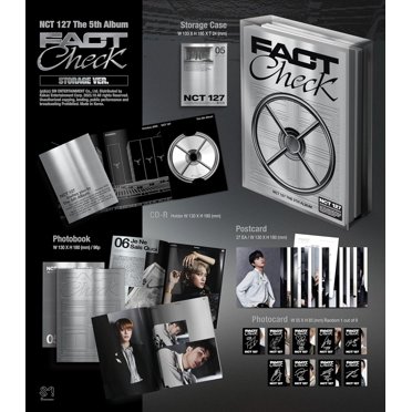NCT 127 - The 5th Album 'Fact Check' [Storage Ver.] -K-Pop - CD