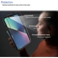 thumbnail image 5 of Case for iPhone 13 Pro Max, iPhone 13 Pro Max Phone Case with HD Clear Tempered Glass Screen Protector, Soft Slim Silicone Case Compatible with iPhone 13 Pro Max 6.7 inches, Black, 5 of 10