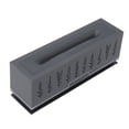 thumbnail image 5 of Difusor de aroma de llama, luz nocturna relajante de poco ruido, capacidad de 200ml, para oficina en casa, 100 a 240V, gris, negro, enchufe del Reino Unido, 5 of 5