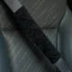 thumbnail image 1 of Juego de 2 almohadillas universales para cinturón de seguridad de coche, cinturón de seguridad, correa de hombro, almohadilla para arnés para coche/bolso (negro), 1 of 5
