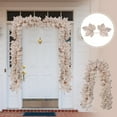 thumbnail image 2 of Clearance Fall Decor Fall Garland 175cm Autumn Leaf Garland Thanksgiving Mantle Fireplace Decorations For Home Porch Table Centerpieces Outdoor Buy 2 get 10% off, 2 of 5