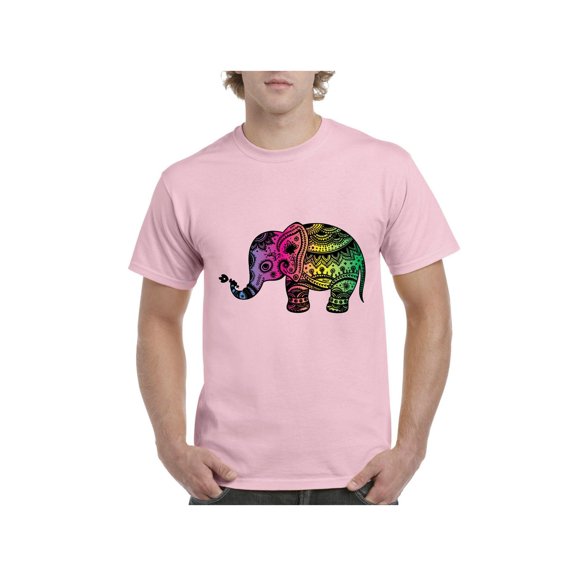 Normal is Boring - Men's T-Shirt Short Sleeve, up to Men Size 5XL - Elephant