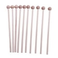 thumbnail image 1 of Shisuyan 10 Pcs Maillets en Bois Percussion Accessoires d'Instruments de Percussion, 1 of 8