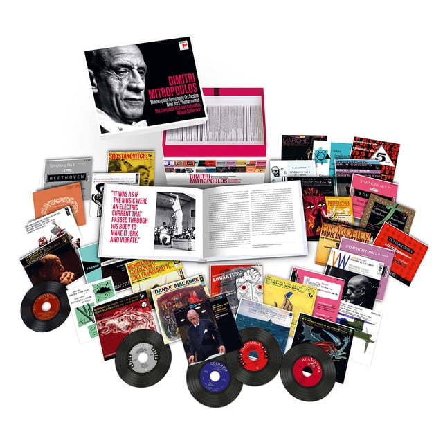 Colección de música Dimitri Mitropoulos La RCA completa de Sony