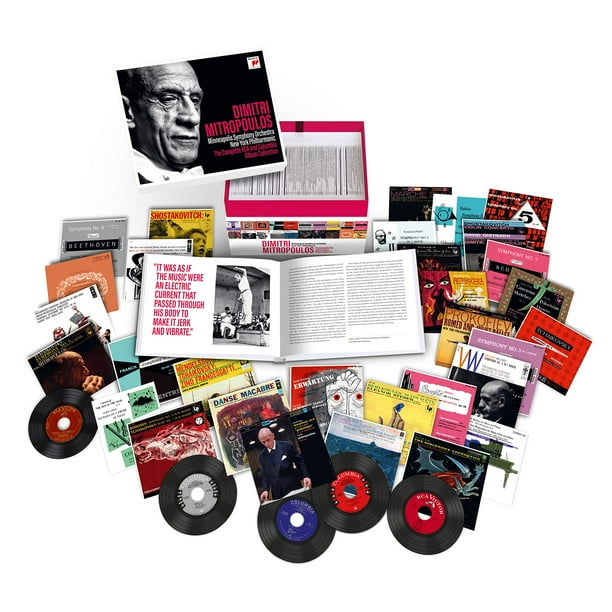 Colección de música Dimitri Mitropoulos La RCA completa de Sony