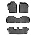 thumbnail image 3 of MAXLINER Tapis de Sol Ensemble de Doublure 3 Rangées Noir pour Toyota Highlander 2008-2013 Non Hybride, 3 of 4