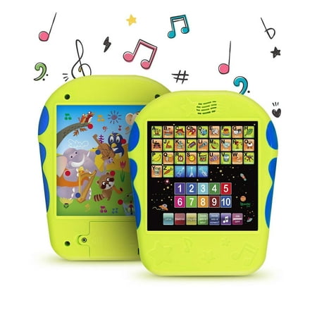 Boxiki kids Spanish Learning Tablet Educational Toy by Touch-and-Learn Spanish Alphabet Toy with Spanish Number Learning, Spanish ABCs, Spelling, “Where Is?” Games, Melodies, Animals and (Best System To Learn Spanish)