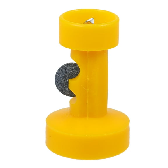 Amosfun medicine bottle opener tool for medical use 1Pcs yellow plastic