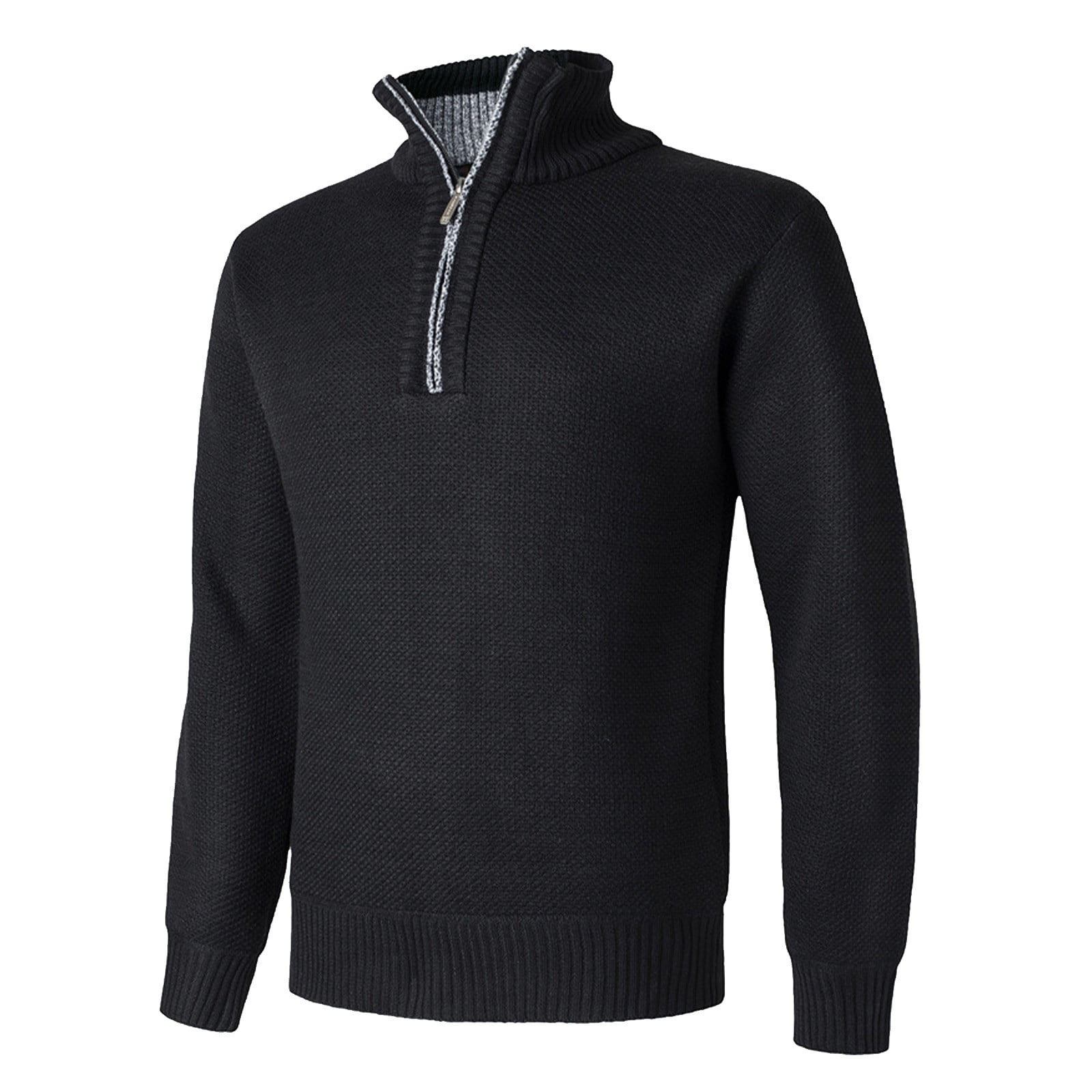 EGNMCR Turtleneck Sweater for Men,Sweaters for Men Men's Plus Size