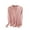 Pink7, variant on Diufon Womens Fall Cardigans Solid Color Casual Sweaters Lapel Collar Zipper Long Sleeve Coats