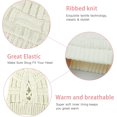 thumbnail image 5 of BEIPEGIN 2 Pack Ponytail Hat Messy Bun Beanie for Women Warm Trendy Soft Stretch Criss Cross Hat for Women Knit Hats for Women Winter Cute Winter Hats for Women, 5 of 7