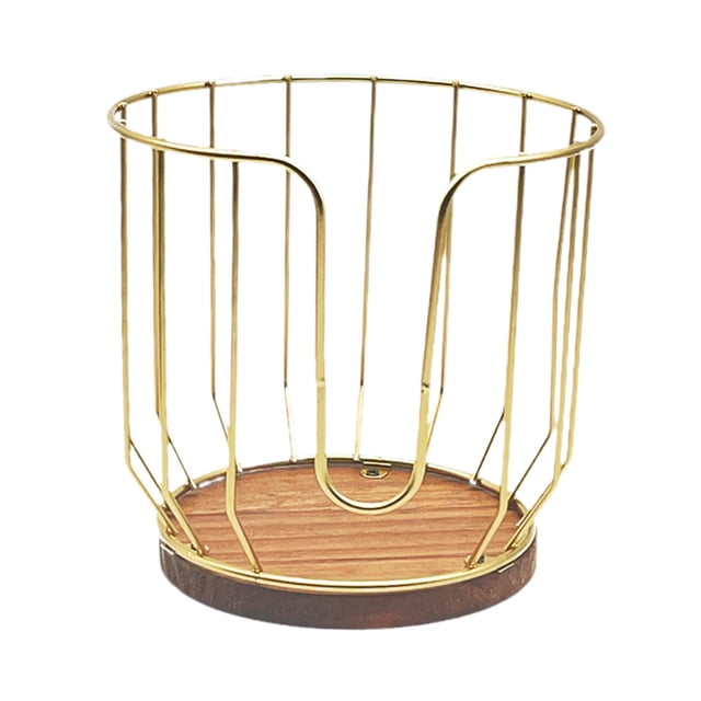 Tnarru Coffee Holder Coffee Paper Storage Rack for Kitchen Countertop Gold