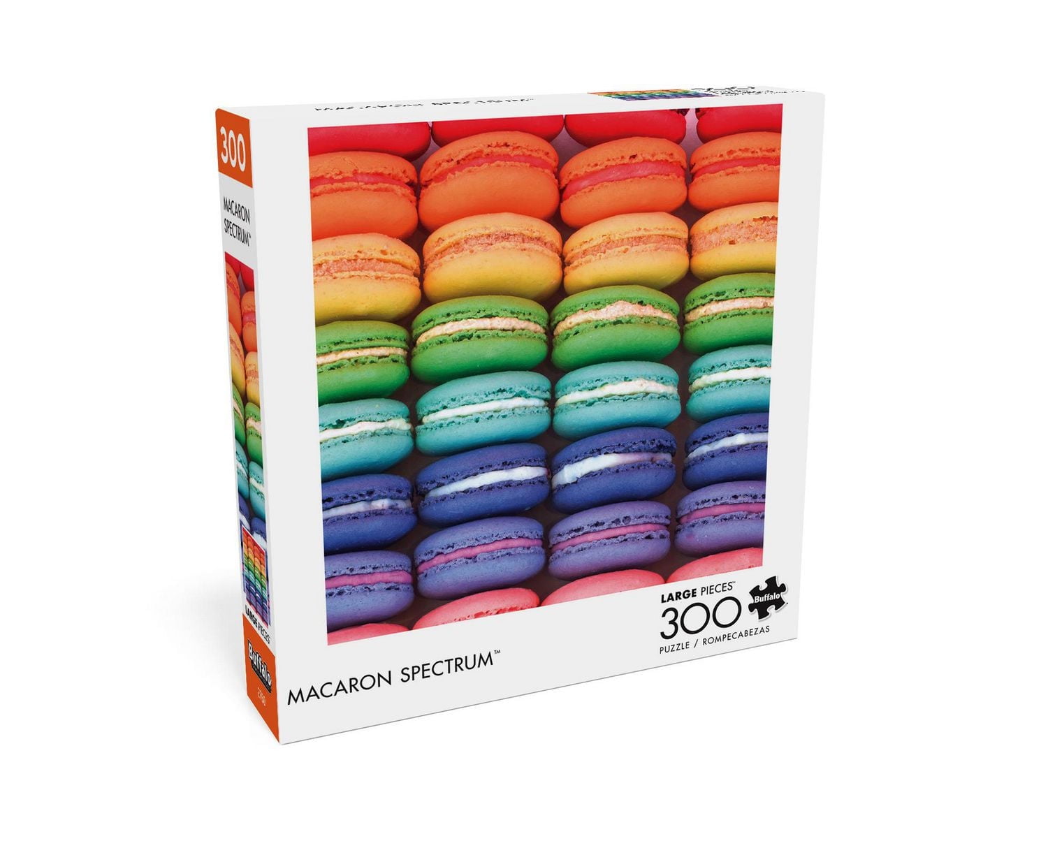 Buffalo Games - Large Pieces - Macaron Spectrum - 300 Piece Jigsaw Puzzle