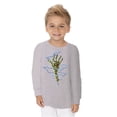 thumbnail image 2 of Awkward Styles Halloween Toddler Long Sleeve Shirt Mummy Hand Kids T-Shirt, 2 of 5