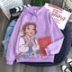 thumbnail image 1 of Y2K Disney Belle Sudadera con capucha Frauen Kawaii Prinzessin Übergroßen Sudaderas Weibliche Kleidung Harajuku Fee Pullover Jacke Streetwears xuanjing unisex, 1 of 2