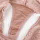 thumbnail image 4 of Ropa Interior con Entrenamiento Tanga Gibobby Encaje para mujer bragas algodón transpirable huecas triangulares Beige XL, 4 of 5
