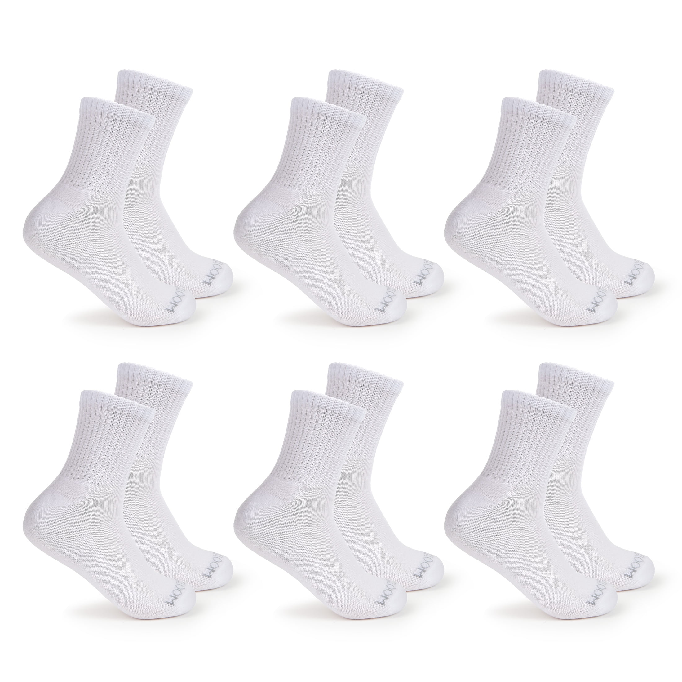 Fruit of the Loom All Day Comfort Women's Socks, Sizes 4-12, 6
