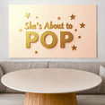 thumbnail image 3 of LUUFILx She's About to Pop Banner Glitter Gold Baby Shower Backdrop Party Decorations Event Supplies Wall Decor Background Celebration Festive Photography Prop, 3 of 7