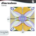 thumbnail image 4 of Stupell Industries Mid-Century Warm Revival Kaleidoscope Canvas Art, 30 x 30, by Melissa Wang, 4 of 8
