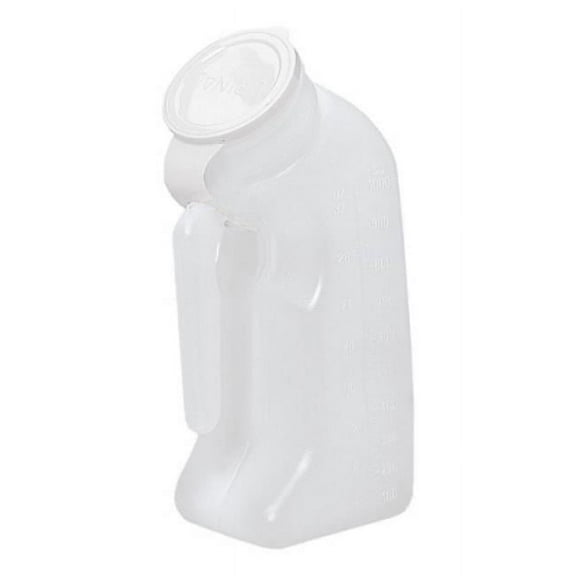32 oz Male Urinal with Lid