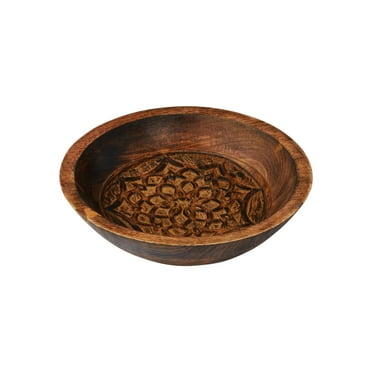 Creative Co-op Horn Flower Shaped Bowl