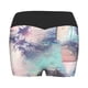 thumbnail image 3 of Gibobby Pantalones cortos de yoga Pantalones cortos de cintura para mujer, pantalones de Yoga con estampado de Yoga y Fitness para correr a la altura (Gris,XG), 3 of 5