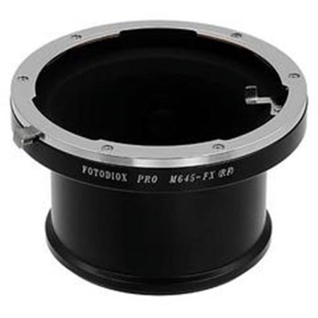 UPC: 0847372022847 | Fotodiox M645-FXRF-P Pro Lens Mount Adapter – Mamiya 645 Mount Lenses To Fujifilm X-Series Mirrorless Camera Body