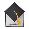 thumbnail image 2 of Clearance! Cap Graduation Card 2024 New Graduation Card Features Traditional Design And Words Of Wishes Unique Souvenir Graduation Cards Graduation Gift For Student, 2 of 7