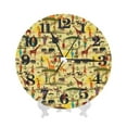 thumbnail image 7 of Kdxio Clock number Print Wall Clock,10 Inch Battery Operated Wall Clocks,Silent Non Ticking Small Analog Clock for Living Room,Office,Home,Bedroom,Kitchen,Bathroom, 7 of 7