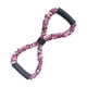thumbnail image 2 of Banda de resistencia de 8 formas, banda elástica para fitness, ligera, para el pecho Rosa, 2 of 9