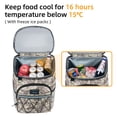 thumbnail image 2 of Mochila térmica VKKZAAW, aislante, impermeable, 18 litros, 26 latas, 2 of 2