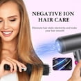 thumbnail image 2 of Secador de pelo, secador de pelo Ion profesional 1800 vatios, secador de pelo suave con cuidado de iones con 3 boquillas de estilismo y difusor, secador de pelo 3 velocidades de calentamiento y entrad Feliz Sencillez, 2 of 4